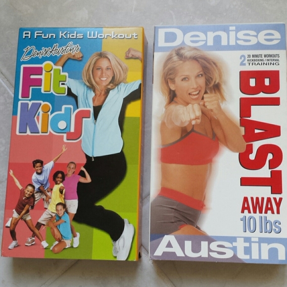 2 Denise Austin VHS tapes - Picture 2 of 7